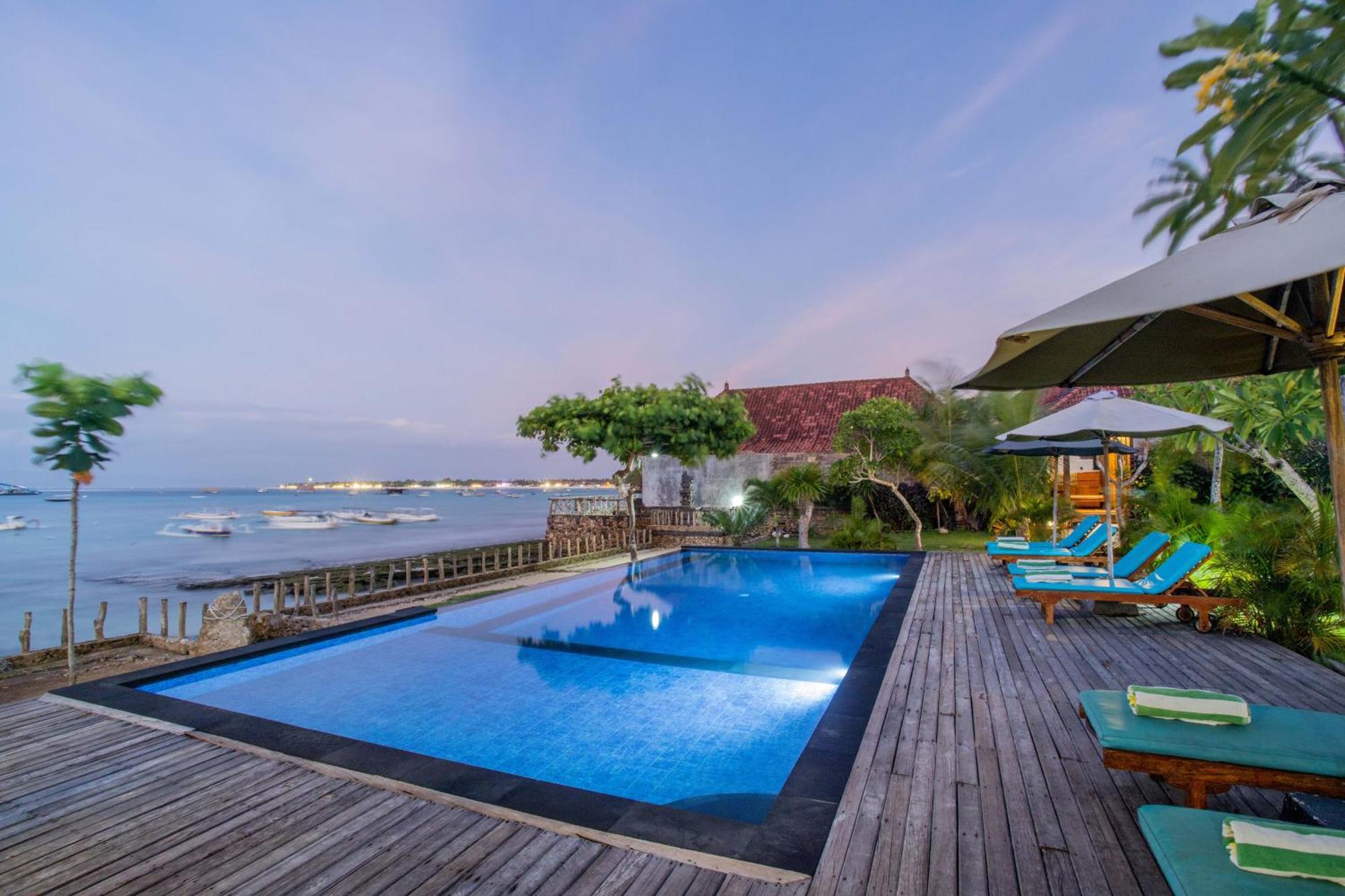 D'Muncuk Huts Lembongan Nusa Lembongan Exterior foto