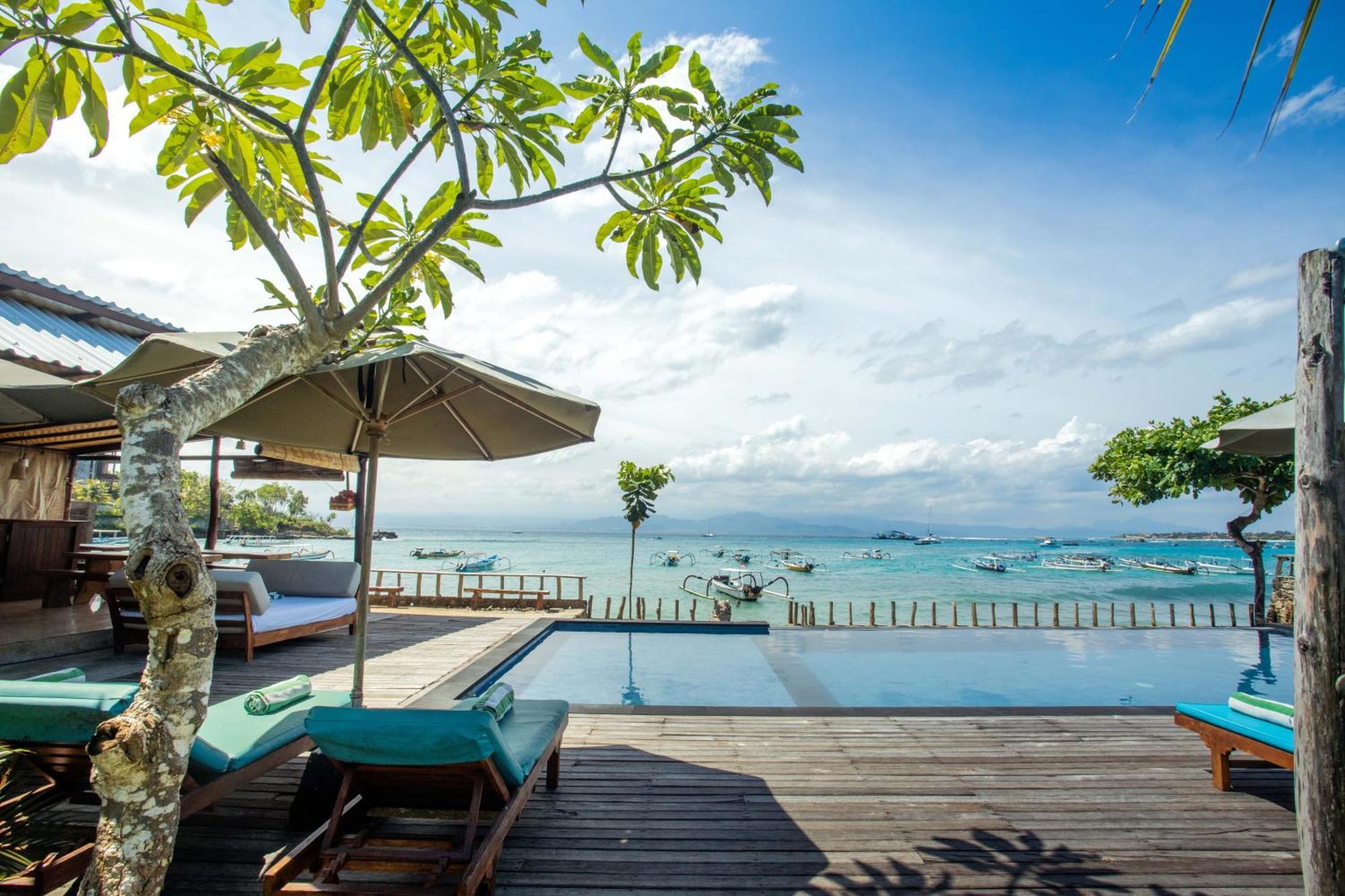 D'Muncuk Huts Lembongan Nusa Lembongan Exterior foto