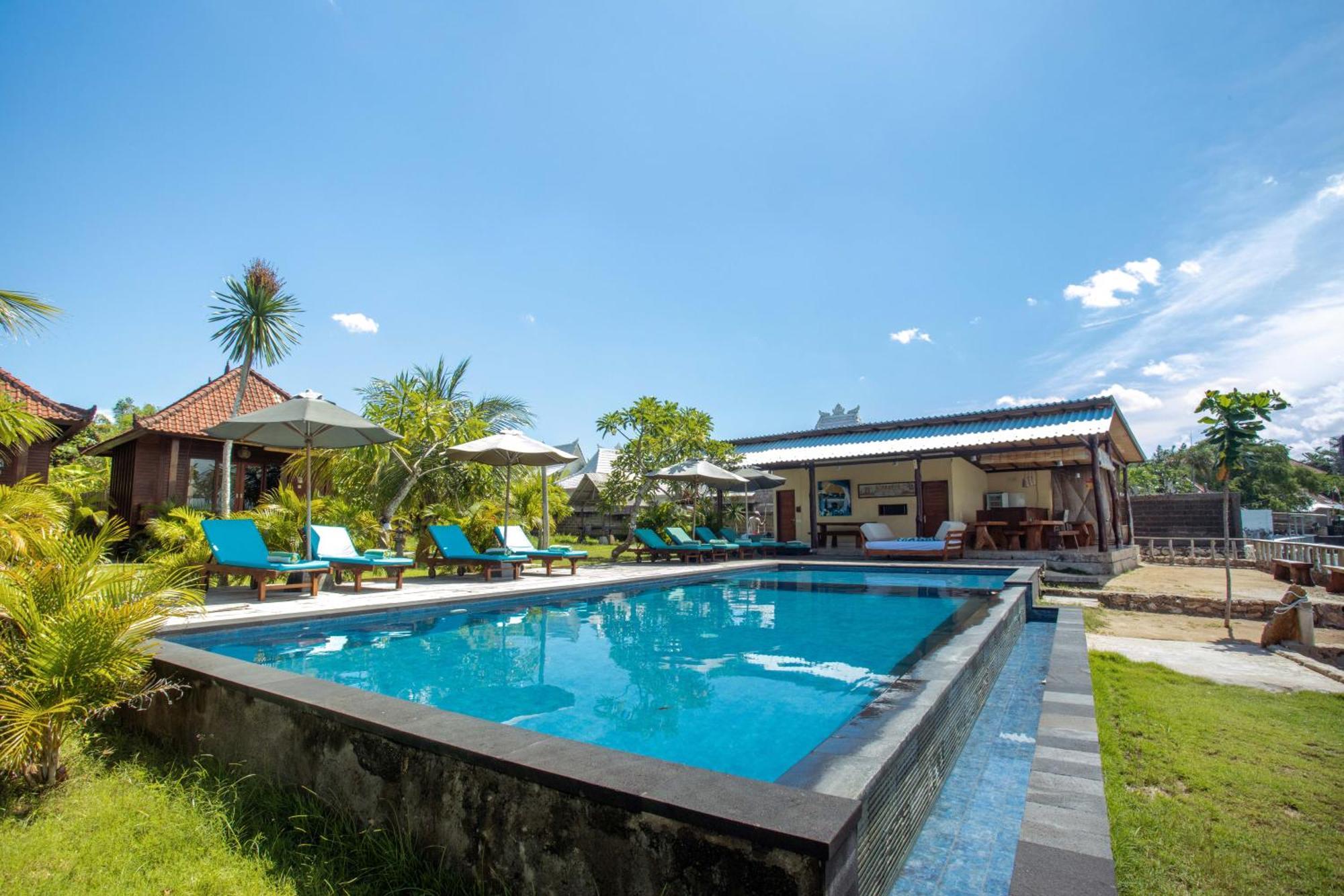 D'Muncuk Huts Lembongan Nusa Lembongan Exterior foto