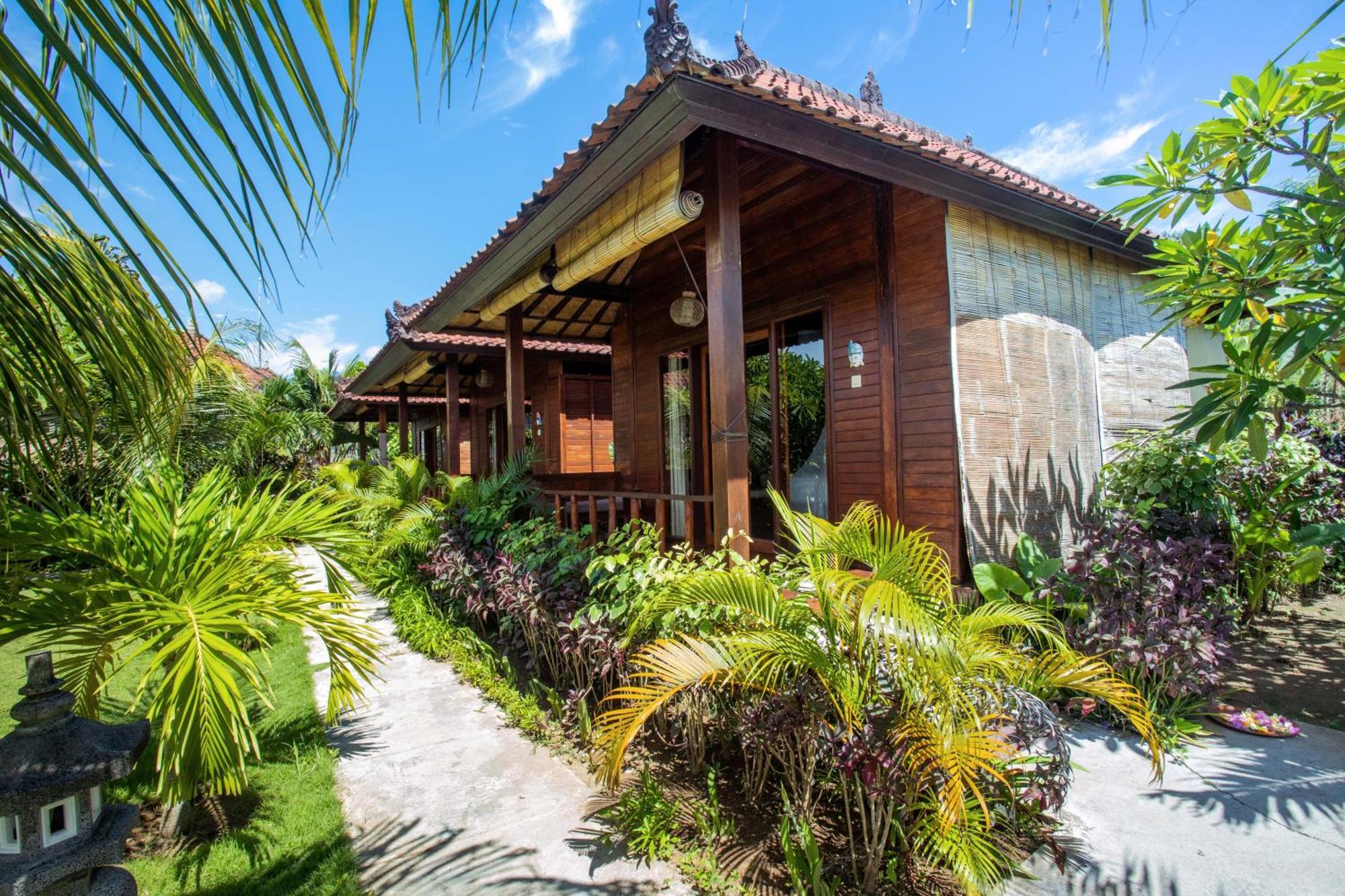 D'Muncuk Huts Lembongan Nusa Lembongan Exterior foto