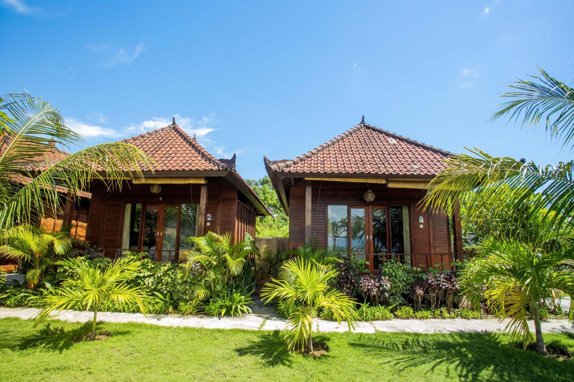D'Muncuk Huts Lembongan Nusa Lembongan Exterior foto