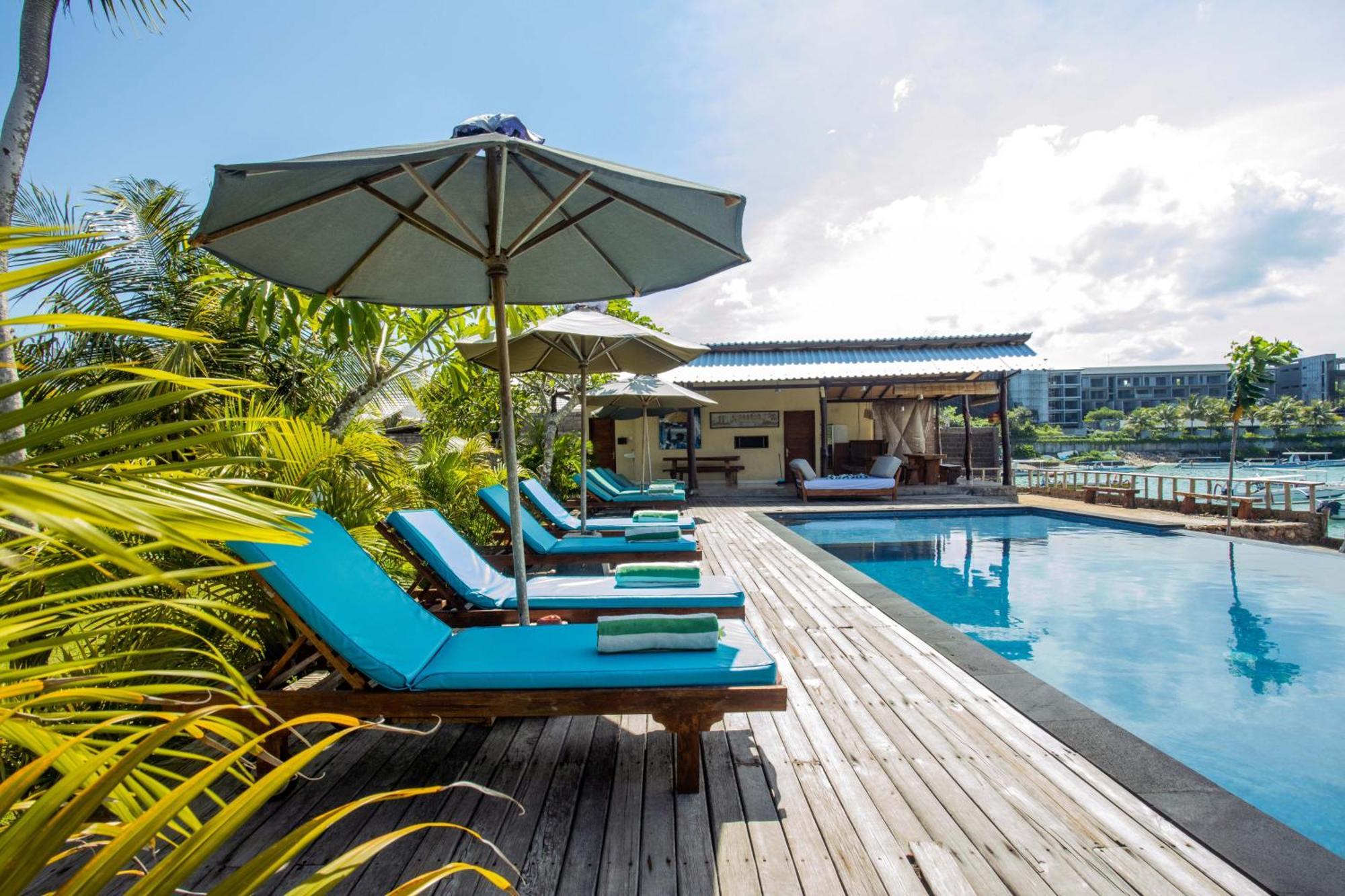 D'Muncuk Huts Lembongan Nusa Lembongan Exterior foto